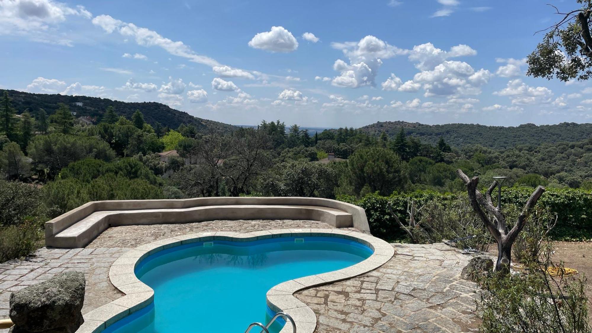 Chalet Con Piscina En Torrelodones Exterior foto